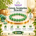 Natural Green Aventurine Bracelet for Wealth, Prosperity & Emotional Balance
