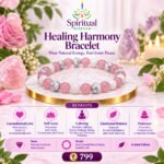 Healing Harmony Bracelet (Natural Howlite & Rose Quartz) – Promotes Unconditional Love, Emotional Balance & Stress Relief