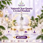 Natural Clear Quartz Crystal Pendant – A Pure Source of Positive Energy