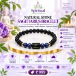 Natural Stone Sagittarius Bracelet – Protective & Grounding, Truth & Wisdom, Optimism & Luck